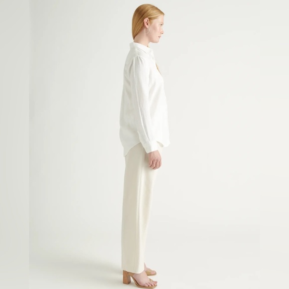 Quince 100% European Linen Long Sleeve Shirt - Picture 4 of 7